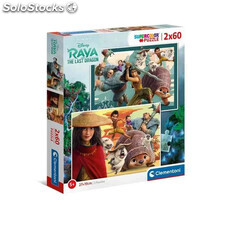 Puzzle 2 en 1 Disney Raya