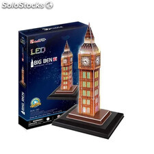 Puzzle 3D Big Ben con Luces led