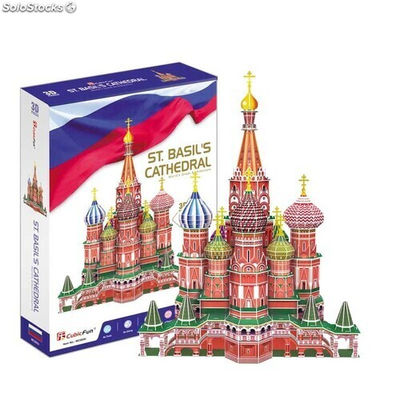 Puzzle 3D Catedral de San Basilio de Moscú - Foto 2