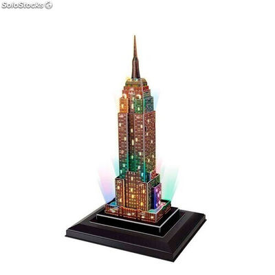 Puzzle 3D Empire State con Luces LED - Foto 2