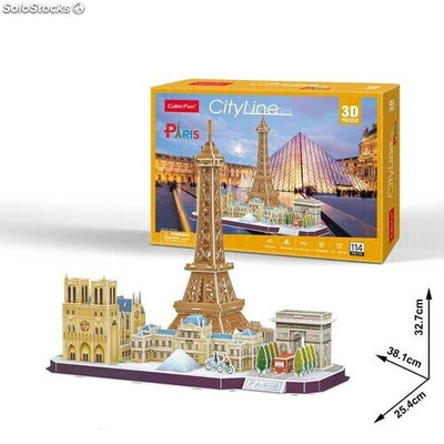 Puzzle 3D París - Foto 2