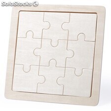 Puzzle de madera con 9 piezas totalmente personalizable