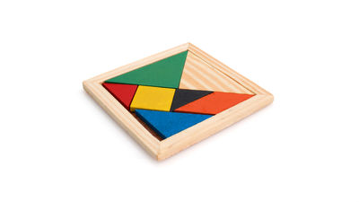Puzzle de madera con piezas multicolor - Foto 2