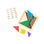 Puzzle de madera con piezas multicolor - Foto 5