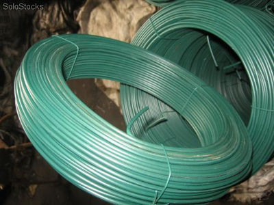 Pvc Coated Iron Wire,Arame de ferro revestido (Wire Jardim pvc) - Foto 2