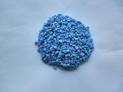 PVC composti per l&amp;#39;isolamento del cavo colore blu - Foto 2