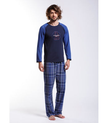 Pyjama Checked Blue