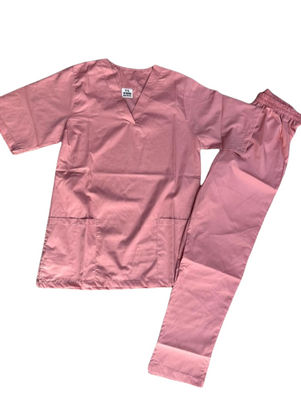 Pyjama pour infirmier(e) en popeline et en couleur différents - Photo 2
