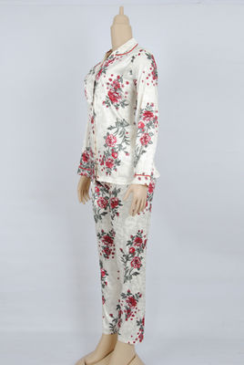 Pyjama Satin Rouge - Photo 3