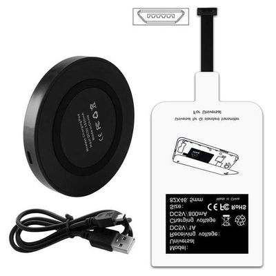 Qi Standard Wireless Charger Micro USB Charging Receiver Kit