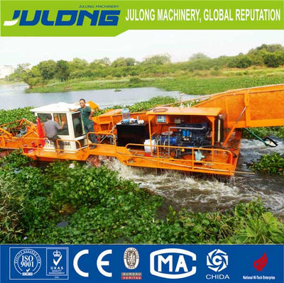 Qingzhou Julong JLGC-A300 Cosechadora y Máquina de la cosecha de jacinto de agua