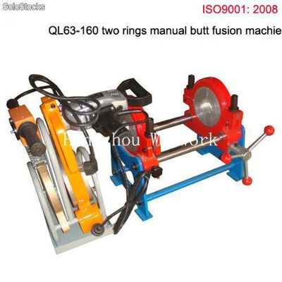 Ql63-160 manual hdpe butt fusion welding machine