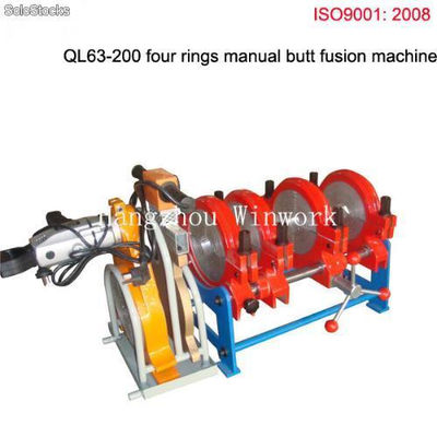 Ql63-200 four rings manual flash butt welding machine