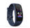 QS100 Waterproof Smart Bracelet Black - Steel Blue - 1