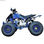 Quad Pantera 125cc 8 Pulgadas - Sin Montar, Azul - 5