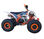 Quad Raptor 125cc marcha atrás - Sin Montar, Naranja - 5