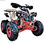 Quad Warrior 125cc Marcha Atrás - Sin Montar, Rojo - 2