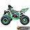 Quad Warrior 125cc Marcha Atrás - Sin Montar, Verde - 2
