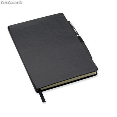 Quaderno A5 con penna nero MIMO8108-03