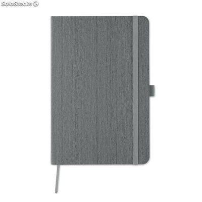 Quaderno A5 in pu grigio MIMO9616-07