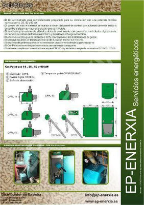 Quemador de pellet adaptable 14 kW - Foto 2