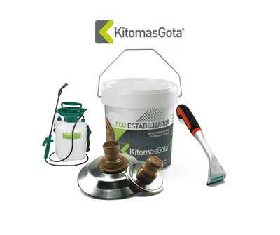 Quitar el gotele con el EcoEstabilizador Kitomasgota 5kg - Foto 5