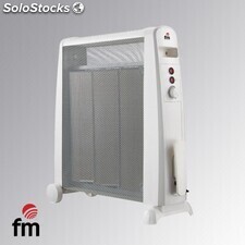 Radiador Fm Mica RM15 1500W 3 potencias temperatura regulable no consume oxígeno