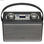 Radio Bluetooth portable Aiwa BSTU800BK 50W Haut-parleur Gris Vintage - 1