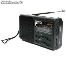 Radio BVC PR389 radio am/fm con altavoz y auriculares