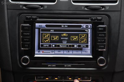 Rádio específica com dvd, navegação, bluetooth, tv, sd para o carros Volkswagen - Foto 2