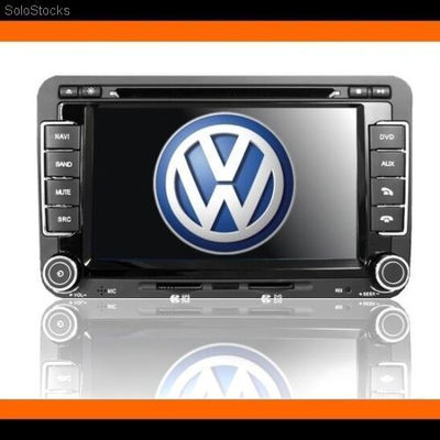 Radio Navegador Oem 2 Din específico Volkswagen con dvd, gps, tdt y bluetooth