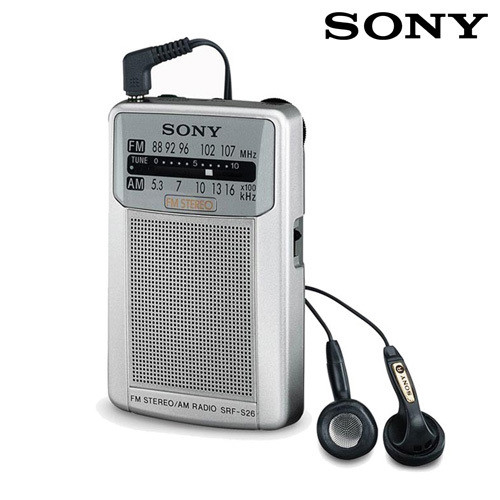 Radio de bolsillo Sony SRFM97IF1