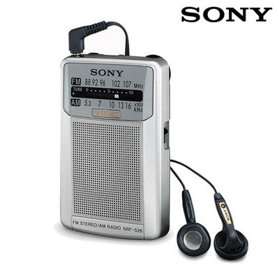 Radio Portátil de Bolsillo Sony SRFS26