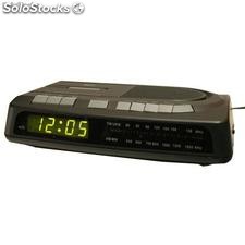 Radio Reloj Con Cassette Inti Rrc-28 Despertador Con Cassette