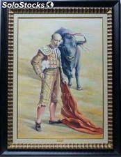 Rafael El Gallo | Pinturas de escenas taurinas en óleo sobre lienzo