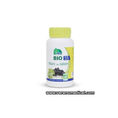 Raisin Marc Bio 250mg 90 Gélules Mgd