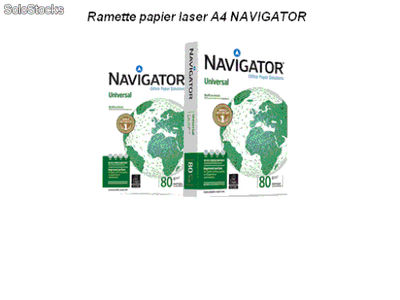 Ramette de papier Navigator Universal - A4 - 80g / m2 (RN0A4) à 70,00 MAD -   MAROC