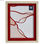 Ramka na Zdjęcia 16515 Czerwony Brązowy 18,8 x 2 x 24 cm Szkło Drewno Plastikowy - 2