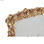 Ramka na Zdjęcia DKD Home Decor 18 x 2,6 x 22,7 cm Złoty Żywica Kvety Tropikalny - 2