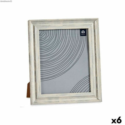 Ramka na Zdjęcia Szkło Srebrzysty Drewno Brązowy Plastikowy (26 x 2 x 31 cm) (6
