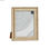 Ramka na Zdjęcia Szkło Złoty Drewno Brązowy Plastikowy (26 x 2 x 31 cm) (6 Sztuk - 2