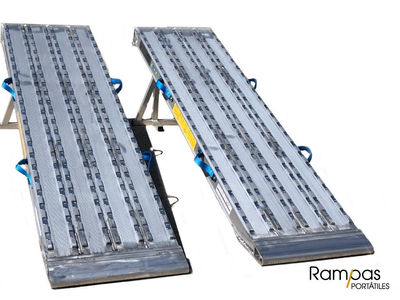 Rampas de Aluminio dentadas para Cargas pesadas hasta 50 tn - Foto 2