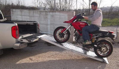 Rampes en aluminium pour les motos, les motocyclettes, les quads - Photo 2