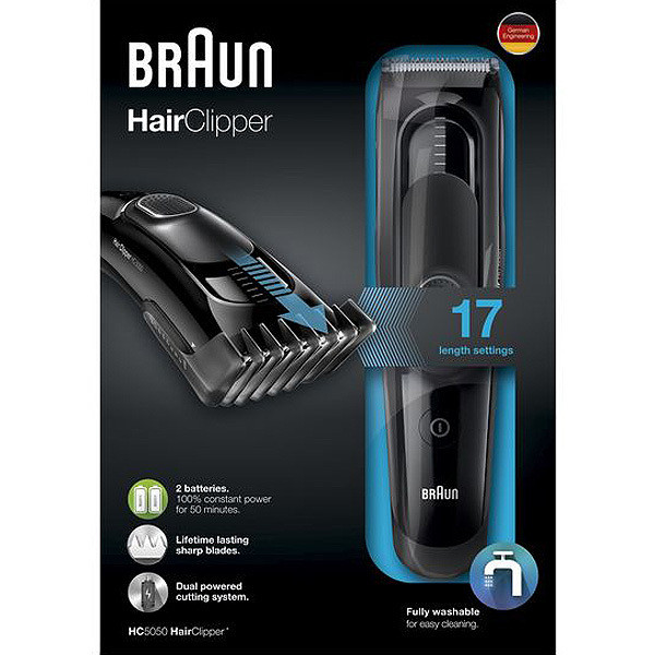 Rasoio per capelli Braun HC5050 40 min Nero