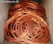 Raspador de cobre puro, raspador de alambre de cobre 99.99%, cable de cobre moll