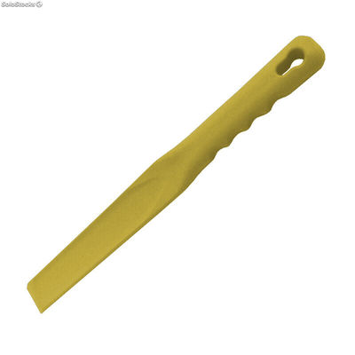 Rasqueta agitador detectable sin orificios 260x40mm M517 amarillo