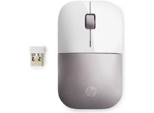 Ratón inalámbrico HP Z3700 (blanco/rosa)