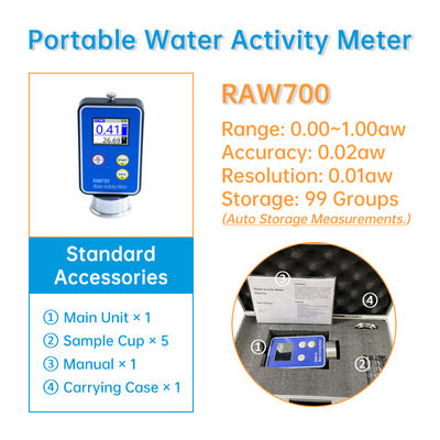 RAW700 Portable Water Activity Testing Instrument for Food - Foto 5
