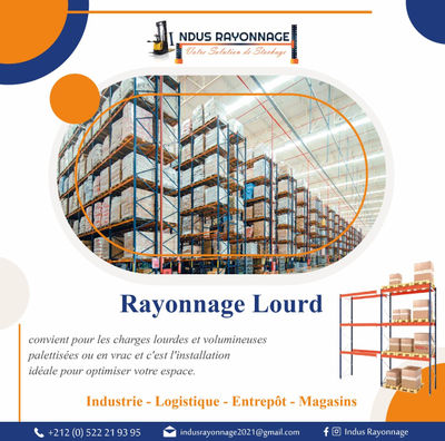 Rayonnage Supermarché tout type rayonnage est disponible . - Photo 2