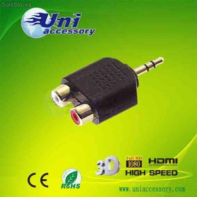 Rca de audio interconexión composit/componente av/cable rgb